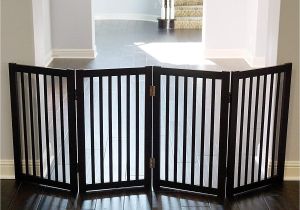 Decorative Wood Baby Gates Amazon Com Welland Wood Freestanding Pet Gate Dog Gate 72 Inch