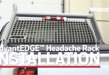 Dee Zee Mesh Headache Rack Aries Advantedgea Install Headache Rack 1110204 On Chevy Silverado