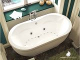 Deep Bathtubs with Jets Avano 3471ad Lanai 71" Free Standing Salon Spa with 24 Air