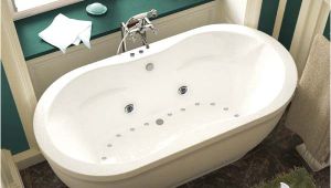 Deep Bathtubs with Jets Avano 3471ad Lanai 71" Free Standing Salon Spa with 24 Air