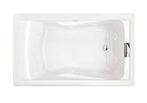 Deep Jetted Bathtub American Standard 2771vc 020 Evolution 5 Feet by 36 Inch