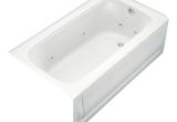 Deep Replacement Bathtubs Kohler Bancroft 5 Ft Acrylic Right Drain Rectangular