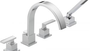 Delta Freestanding Bathtub Faucets Delta Faucet T4753 Vero Polished Chrome Two Handle with