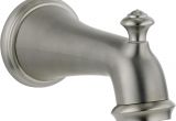Delta Freestanding Bathtub Faucets Delta Victorian Pull Up Diverter Tub Spout In Stainless