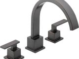 Delta Freestanding Tub Faucet Oil Rubbed Bronze Delta Vero Modern Venetian Bronze Roman Tub Filler Faucet