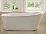 Delta Synergy Acrylic Freestanding Bathtub Maax Sax 60 In Fiberglass Reversible Drain Non Whirlpool