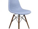 Denim Blue Accent Chair Blue Denim Fabric Upholstered Modern Accent Side Dining Chair