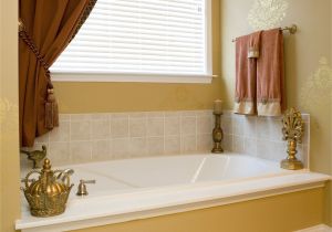 Design Ideas Bathroom Window Custom Made Window Treatments with Beaded Trim and Rosettes