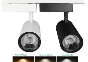 Desk Spotlight Lamp Led Track Light 20w 30w Cob Rail Lamp Spot for Clothing Shop Shoe
