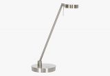 Desk Spotlight Lamp Sulcata Led Table Lamp Brushed Nickel Products Lighting and Led
