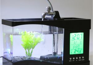Desktop Plant Light 2017 Popular New Usb Desktop Mini Fish Tank Aquarium Lcd Timer Clock