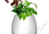 Desktop Plant Light Free Dhl Creative Music Vase Smart Music Flowerpot Wireless