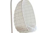 Destiny Teardrop Swing Chair with Stand Furniture Charming White Viva Design Cora Hanging Chair Design with