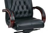 Direct Supply Scoot Chair Office Star Leather Executive Chair with Royal Cherry Base and Dual