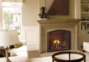 Direct Vent Gas Fireplace with Mantle Heat Glo True Series Gas Fireplaces Living Space Pinterest