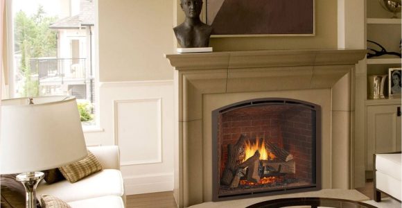 Direct Vent Gas Fireplace with Mantle Heat Glo True Series Gas Fireplaces Living Space Pinterest
