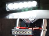 Dirt Bike Led Light Bar 1550lm Mini 6 Inch 18w 12v Led Work Light Bar Off Road Car Worklight