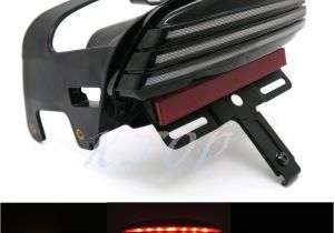 Dirt Bike Led Light Bar Black Tri Bar Led Fender Turn Signal Tail Light License Plate