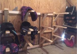 Diy Collapsible Saddle Rack Diy Saddle Rack for Western and English Saddles Tack Room Saddle