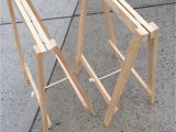 Diy Collapsible Saddle Rack soho Trestle Table Trestle Tables soho and Woods