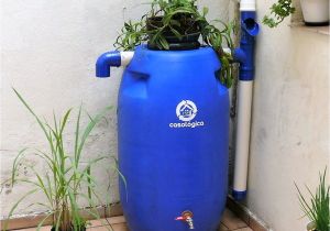 Diy Decorative Rain Barrels Kit Mini Cisterna 240 L Caractera Sticas Do Produto Capacidade