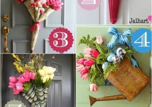 Diy Easter Decorations for Outside 36 Creative Front Door Decor Ideas Not A Wreath Pinterest