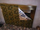 Diy Fireplace Draft Blocker Fireplace Draft Stopper Made From Cotton Fabric and Insul Bright