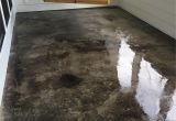 Diy Heated Basement Floor Gray Acid Stained Concrete Porch Outside Pinterest Stained