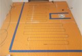 Diy Heated Shop Floor Installed A Schluter Ditra Heat Floor System In This Latest Bathroom