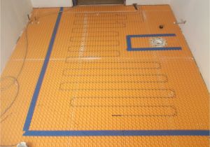 Diy Heated Shop Floor Installed A Schluter Ditra Heat Floor System In This Latest Bathroom