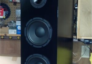 Diy Home theater Component Rack 4 Driver 3 Way Floor Standing tower Speaker Parts Express Project