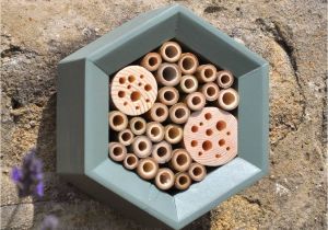 Diy Mason Bee House Plans Handcrafted Bee Hotel by Wuddl Notonthehighstreet Com