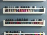 Diy Nail Polish Rack Ikea Nail Polish Storage Etagere A Epice Smart Idea Pinterest