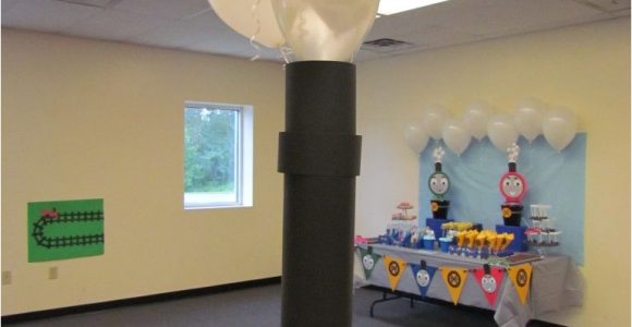 Diy Thomas the Train Party Decorations Choo Choo Arron is Three A Thomas the Train Inspired Party