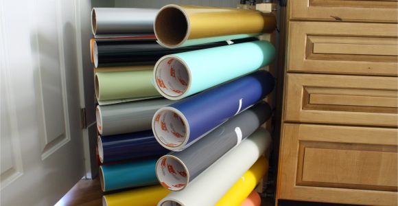 Diy Vinyl Roll Storage Rack Storage Racks Storage Racks for Vinyl Rolls