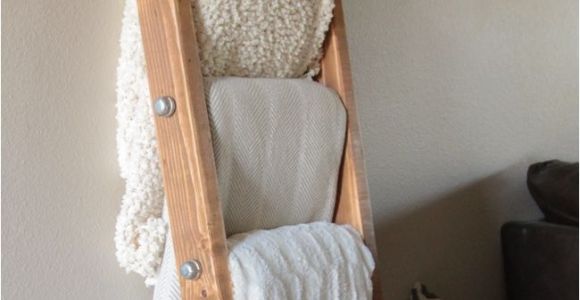 Diy Wooden Blanket Rack Diy Wood and Metal Pipe Blanket Ladder Pinterest Blanket Ladder