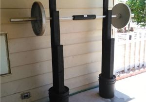 Diy Wooden Squat Rack How to Build A Squat Rack How to Build A Bench Press Pinterest