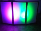 Dj Facade Lighting Homemade Dj Facade 5 Panel Acrylic Youtube