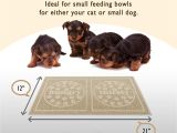Dog Hair Friendly Rugs Amazon Com Cavalier Pets Pet Feeding Mat for Cats and Small Dogs