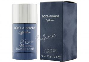 Dolce and Gabbana Light Blue Gift Set Dolce Gabbana Light Blue Pour Homme Deodorant Stick for Men 2 4oz