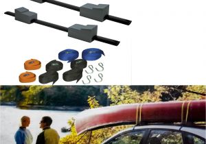 Double Kayak Roof Rack for Car Car Racks 114254 Sportrack Universal Water Sports Carrier Kayak