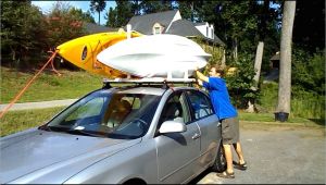 Double Kayak Roof Rack for Car Pvc Dual Kayak Roof Rack for 50 Getting In Shape Pinterest