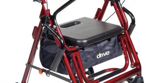 Drive Medical Duet Rollator Transport Chair Combo Duet Transport Wheelchair Rollator Walker Drive Medical