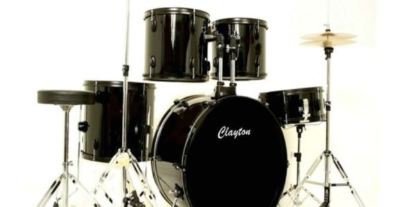 Drum Set Lights Clayton Drum Set Black Buy Clayton Drum Set Black Online at