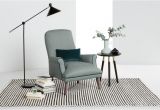 Duck Egg Blue Accent Chair Wilbur Accent Chair Tweed Duck Egg with Ocean Blue Velvet