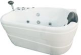 Eago Freestanding Bathtub Eago Am175 L 57 In Acrylic Flatbottom Whirlpool Bathtub