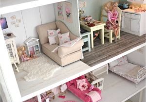 Easy Barbie Doll House Plans Gorgeous Diy Barbie Doll House Beautiful Little Life Knitting