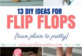 Easy Flip Flop Decorating Ideas 13 Diy Flip Flop Ideas Pinterest Flip Flop Craft Flip Flops Diy