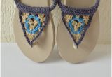Easy Flip Flop Decorating Ideas 18 Crochet Flip Flops with Free Pattern Craft Ideas Pinterest