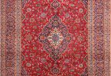 Ebay 9×12 oriental Rugs Excellent Vintage Floral Red 8×11 Kashan Persian oriental area Rug